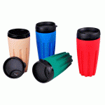 16 oz Insulated Polypropylene Mug With Soft Grip